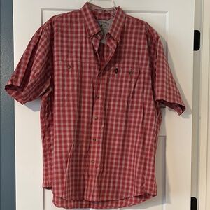 Levi's Red Plaid Men's Shirt